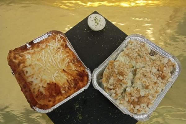 Duo de Plats Cuisinés : Lasagnes & Gratin de Légumes